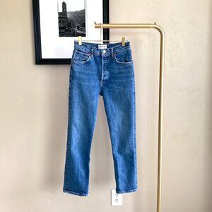 AGOLDE Riley Straight Leg Jeans - Size 26